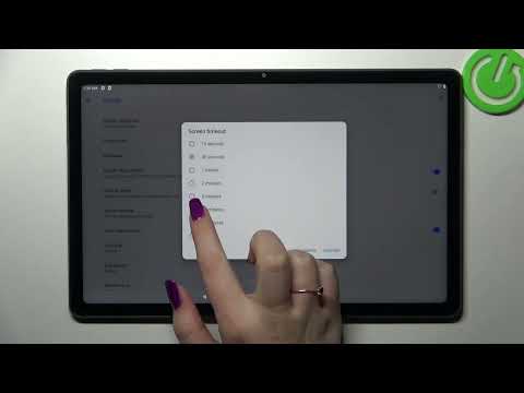 How to Change Screen Timeout on LENOVO Tab P10 Plus? - Display Settings
