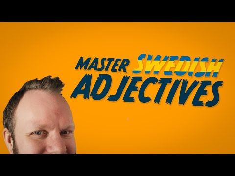 Master SWEDISH Adjectives