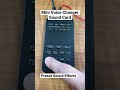 Mini Voice Changer Sound Card Featuring Built In Or Preset Sound Effects