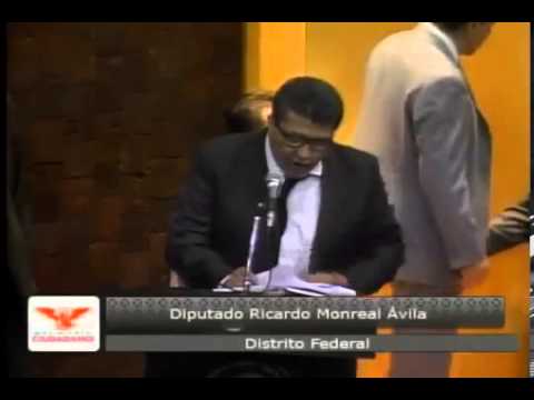 Dip  Ricardo Monreal, presenta últimas reservas en materia de Reforma Energética