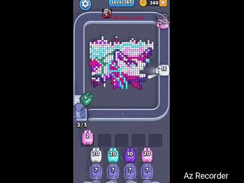 Pixel Flow Level 187 Walkthrough