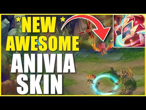 PAPERCRAFT ANIVIA SKIN SPOTLIGHT - NEW SKIN PBE GAMEPLAY - League of Legends