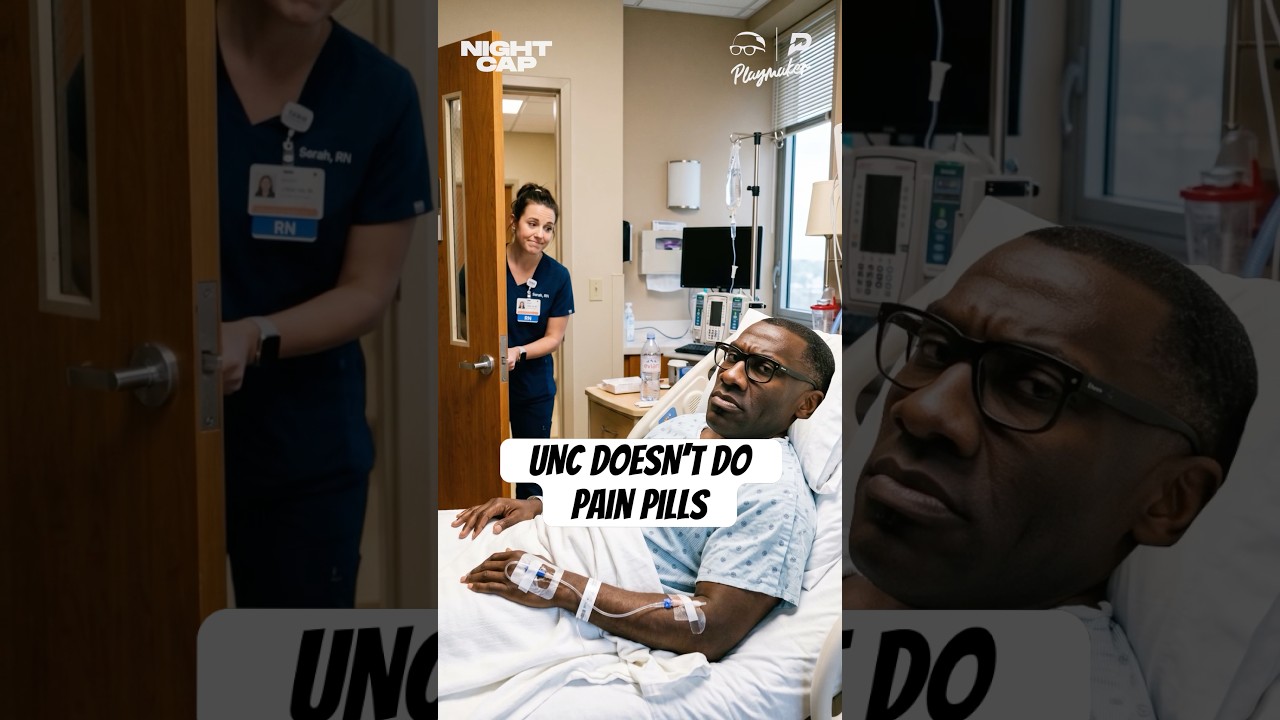 Don’t give Unc no pain pills, just let him rest & recover. We need to look out for Iso😅😂 #Nightcap