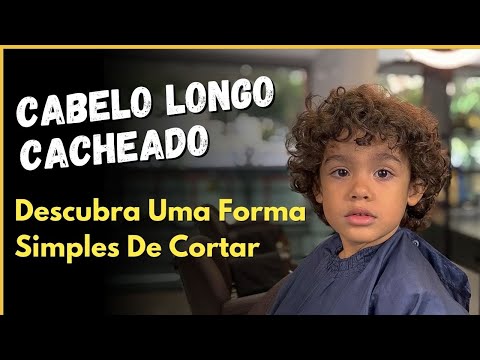 ✅ PASSO A PASSO ✂ COMO CORTAR CABELO CACHEADO MASCULINO NA TESOURA / Com Farley Santiago