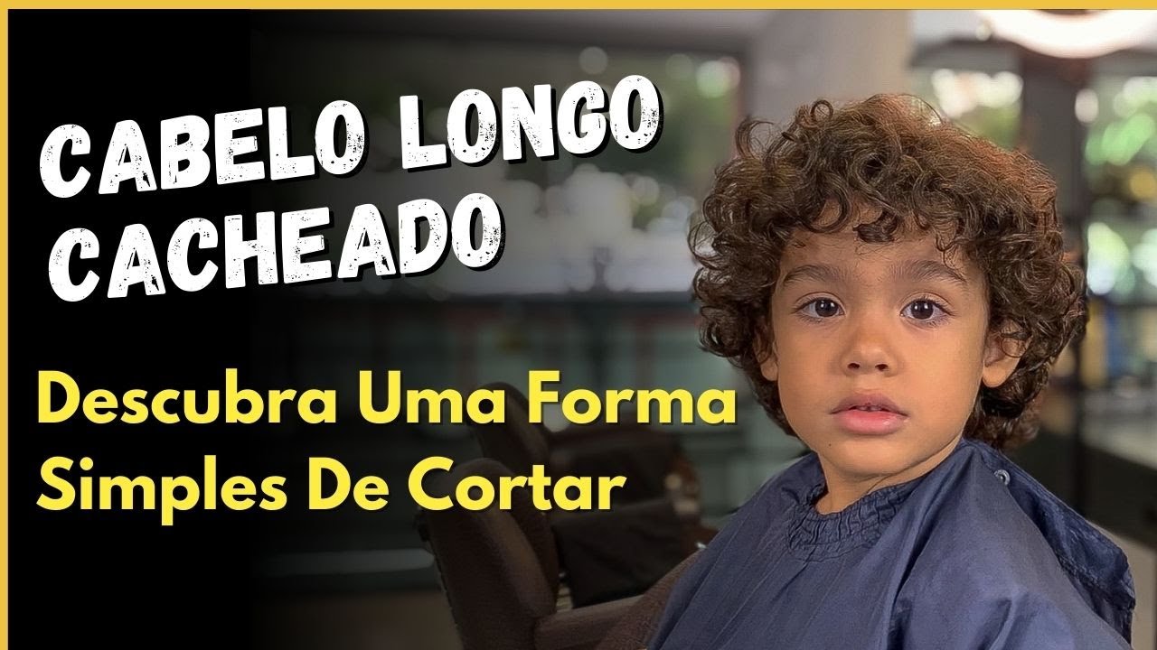 ✅ PASSO A PASSO ✂ COMO CORTAR CABELO CACHEADO MASCULINO NA TESOURA / Com Farley Santiago
