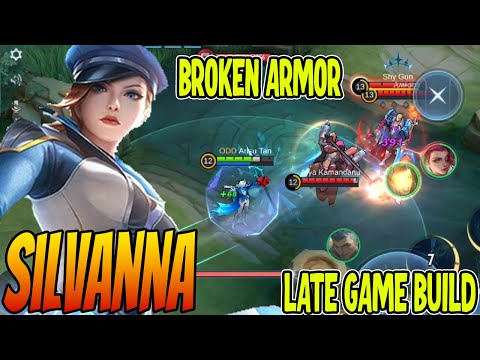 SILVANA TERMINATOR LATE GAME BUILD - Silvanna Best Build 2022 - Build Silvanna Tersakit 2022 ~ MLBB