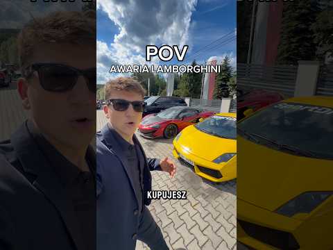 Awaria silnika w Lamborghini za 1.000.000 PLN: