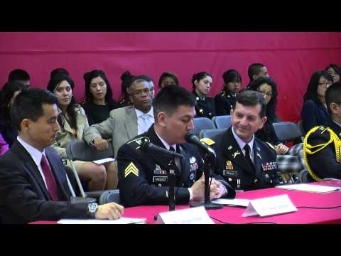 Testimony of U.S. Army Sergeant Oscar Vazquez