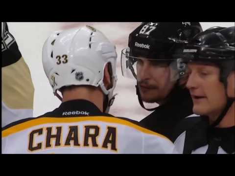 Sidney Crosby vs. Zdeno Chara fight