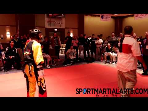 Gina Thornton v Ashley Dahlquist - Women's Sparring - AKA Grand Nationals 2014