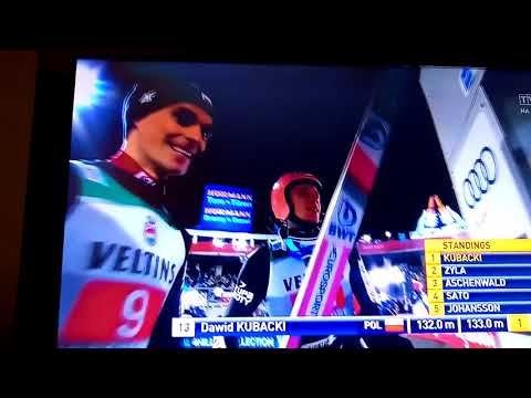 Czołowa ósemka tcs w Oberstdorfie(skoki narciarskie)2019