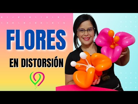 How to make a flower with balloons 🌺 DISTORTED FLOWER 🌺