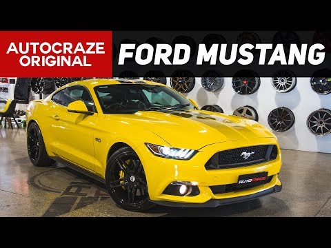 ⚡️ CRUISIN' CANARY ⚡️ // Ford Mustang | Asanti ABL12 Wheels | Nitto Tyres | AutoCraze 2017