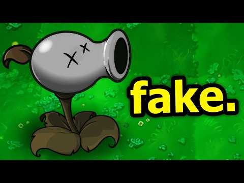Breaking Down The FAKE PvZ Plants