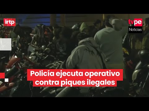 Chorrillos: PNP interviene 200 motos en la Costa Verde por piques ilegales últimas | EL COMERCIO PERÚ