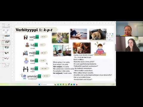 Finnish basics lesson 21 Finnish verb types:verb types 1-3 |Suomen alkeet Suomen verbityypit: 1-3