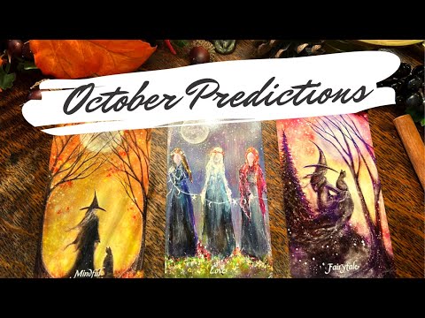 OCTOBER 2023 Predictions 🎃 Charms, Love Messages + Wheel of Fortune! 👻