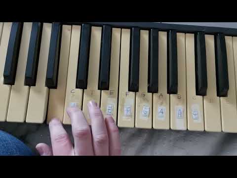 Easy Piano : lille katt (little cat) with right hand