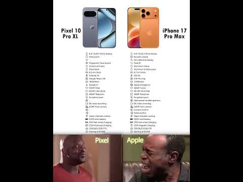 Pixel 10 Pro XL 🆚 iPhone 17 Pro Max ⚔️ | Price, Specs & AI Features