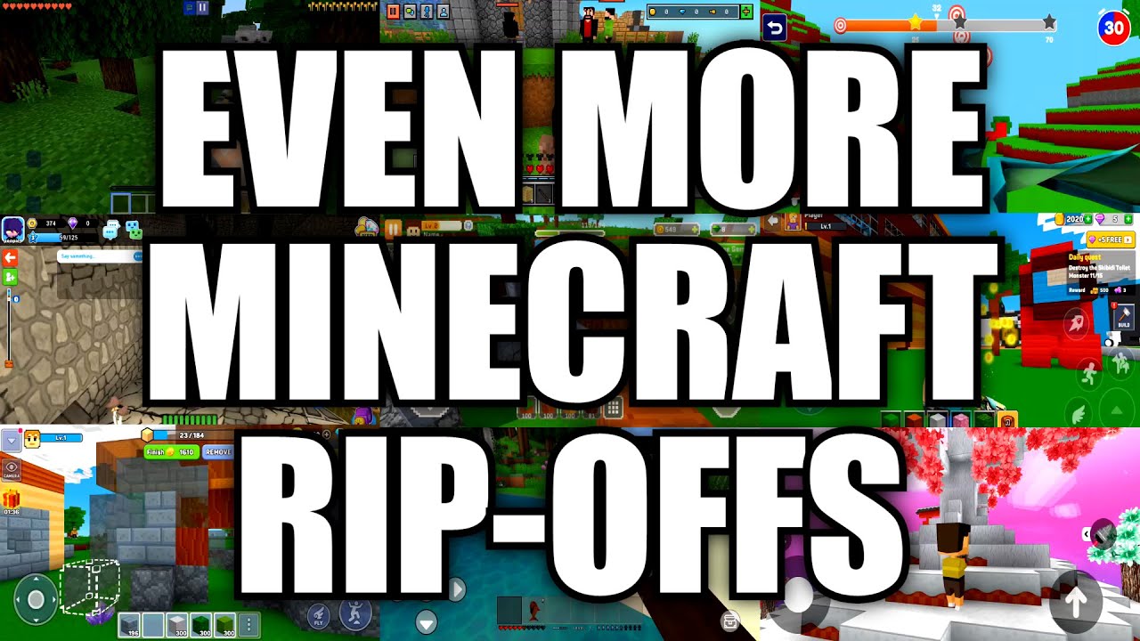 Even More STUPID Minecraft RIP-OFFS