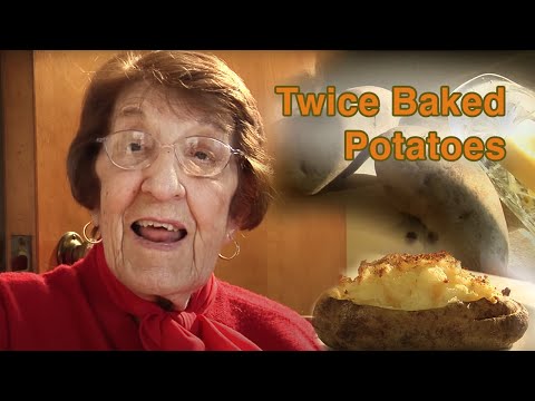 Great Depression Cooking - Twice Baked Potato