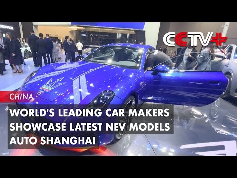 World's Leading Car Makers Showcase Latest NEV Models at Auto Shanghai