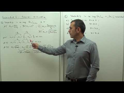 Grile Bacalaureat 2020 - Progresii aritmetice