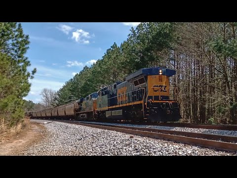 CSX 7250 Leads G302-20 w/LHF Leader!