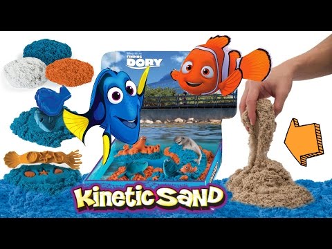 Kinetic Sand Dory’s Adventure | Disney Pixar Finding Dory Nemo Hank Disney Toy Review Video