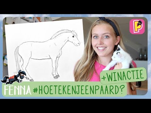 , title : 'Hoe teken je een paard? + WINACTIE | Fenna | PennyTV'