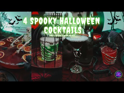 4 Spooky Halloween Cocktails You’ll Actually Want to Try!