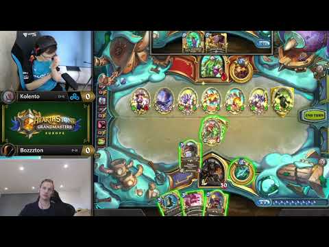 Kolento vs Bozzzton - Division B - Hearthstone Grandmasters Europe 2020 Season 1 - Week 6