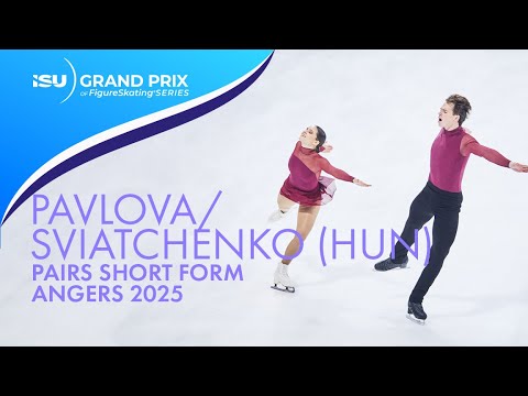 Maria PAVLOVA / Alexei SVIATCHENKO | Pairs Short Program | Angers 2025 | #GPFigure