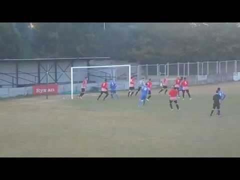 Aveley 0-1 AFC Hornchurch.  Emirates FA Cup Preliminary Round.  Fri19Aug2016