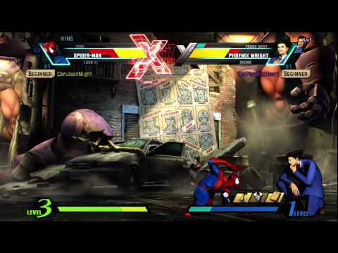 Ultimate Marvel vs Capcom 3 (PS3) -- Non-Ranked Matches 59  Part 1/2