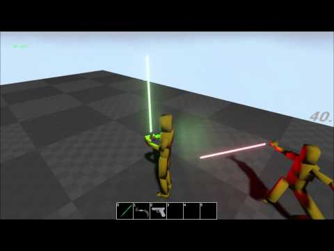 UE4 Adventure Kit WIP 17 - Dueling