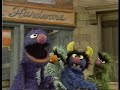 Sesame Street Tough Looking Monsters Surround Grover