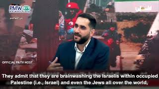 PA TV host libeling Israelis