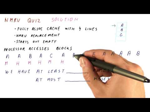 NMRU Quiz Quiz Solution - Georgia Tech - HPCA: Part 4