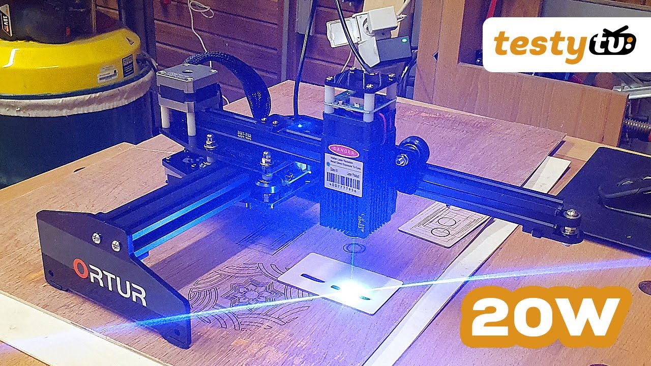 Ortur: Laser do wycinania i wypalania o mocy 20W