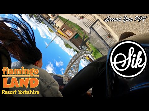 Sik - On-Ride POV - (second row) - Sik Opening day - Flamingo Land. 4K