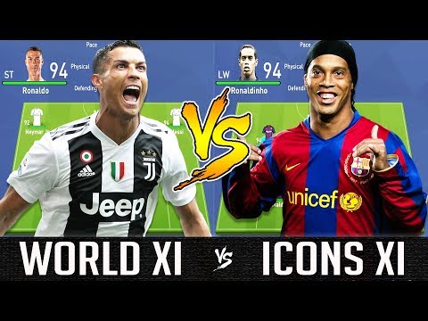 World XI VS Icons XI - FIFA 19 Experiment