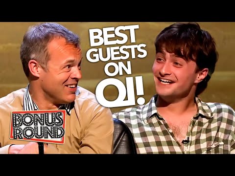 FUNNIEST Special Guests on QI - BEST Moments!
