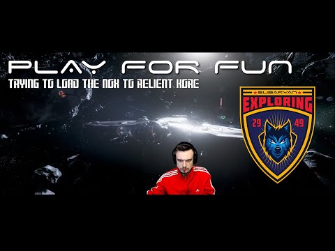 Star Citizen : Trying to load the Nox to the Relient Kore