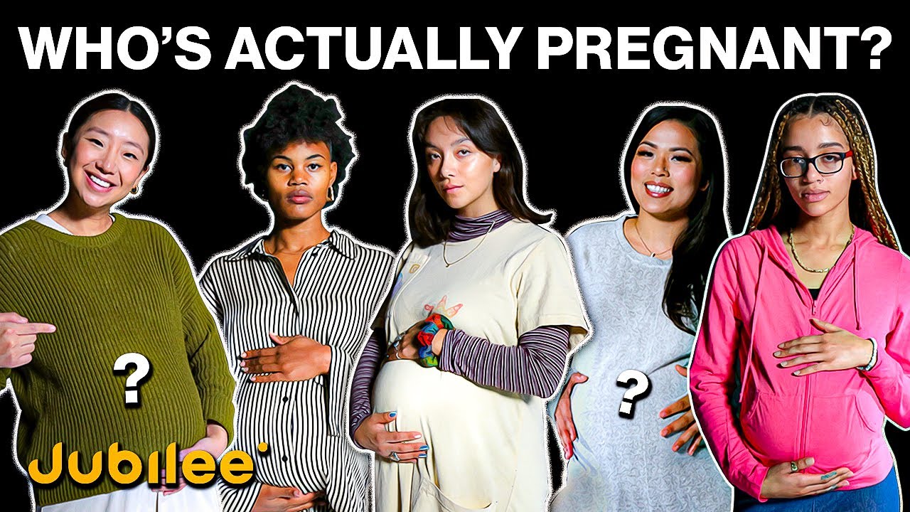 Find The Real Pregnant Woman