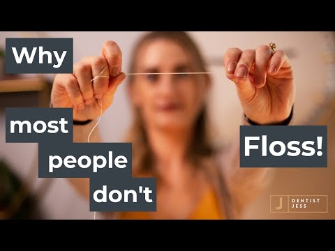 WHY MOST PEOPLE DON'T FLOSS | Reasons and Excuses we commonly use to avoid flossing our TEETH