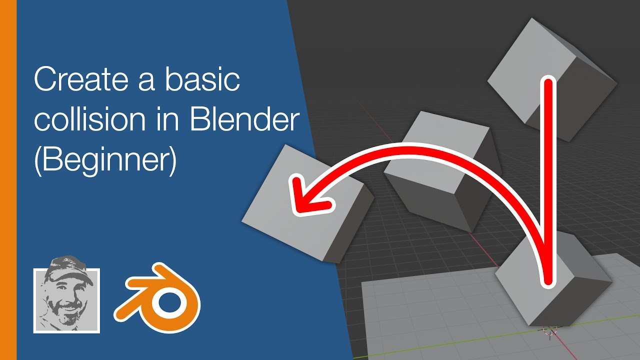 Create a basic collision in Blender (Beginner)