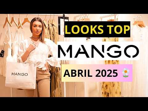 Trying on the MOST ELEGANT and SURPRISING of the new MANGO collection 🌼✨GREAT MANGO HAUL APRIL