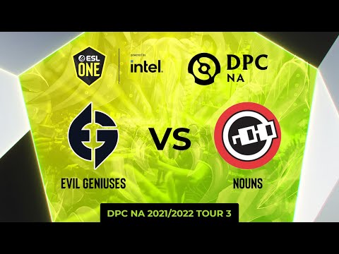 Evil Geniuses vs nouns | Game 1 | DPC NA Tour 3 - ESL One Summer 2022 Division 1