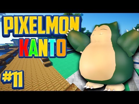 Minecraft Pixelmon Kanto Edition "Snorlax Your Mine!" - Episode 11 (Minecraft Pokemon Mod)